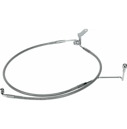 Rear Brake Line Stainless Steel 3&quot; Extended