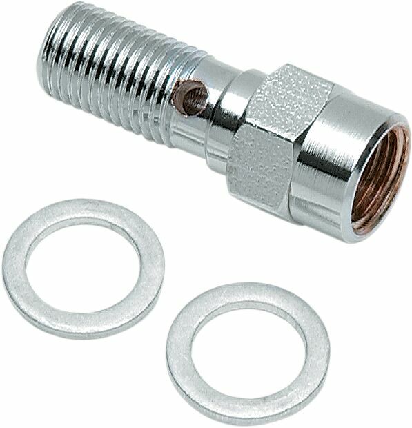 Banjo Bolt Adapter 3/8"-24 Chrome