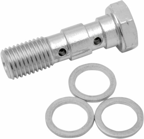 Double Banjo Bolt 10Mm X 1.25 Chrome