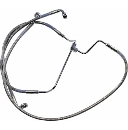 Extended Length Front Stainless Steel Brake Line Kit