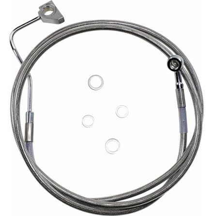 Extended Length Front Stainless Steel Brake Line Kit