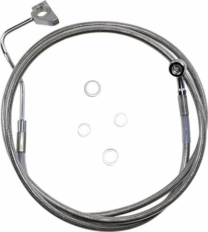 Extended Length Front Stainless Steel Brake Line Kit