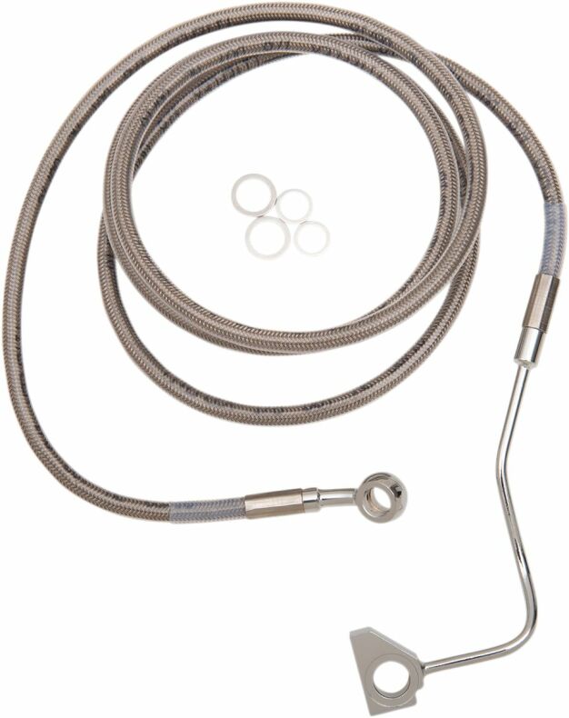 Extended Length Front Stainless Steel Brake Line Kit