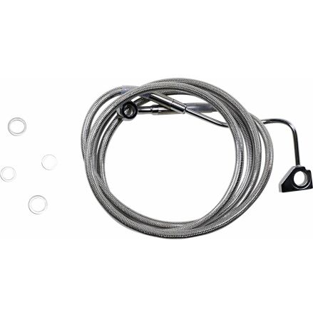 Extended Length Front Stainless Steel Brake Line Kit