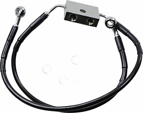 Frt Brake Line Xl Bk