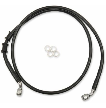 Frt Brake Line Xl Bk