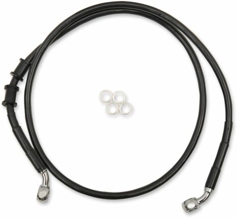 Frt Brake Line Xl Bk +4