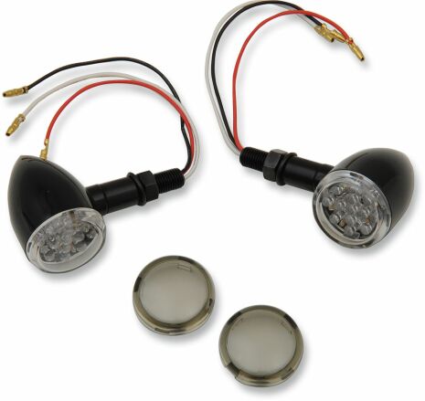 Light Led Mini Deuce Marker Light Kit Black/Red