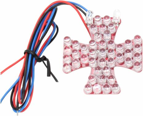 Taillight Maltese Cross Led-Board Red