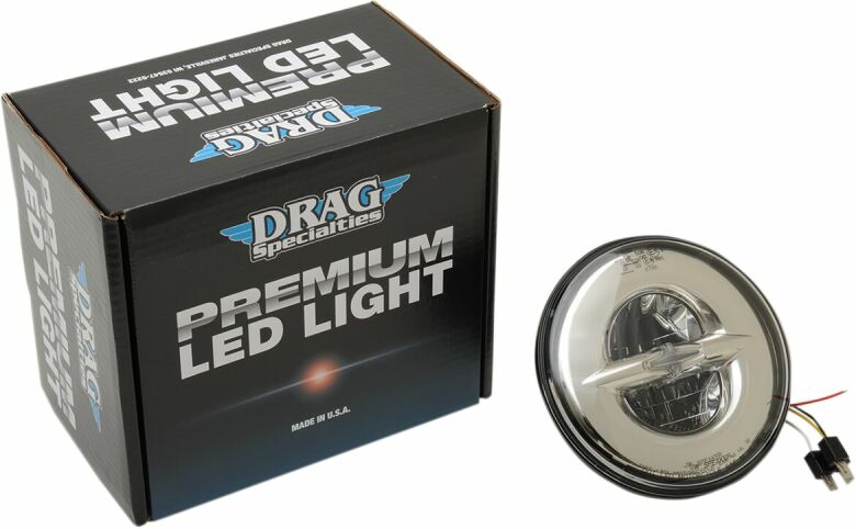 Headlight 7" Led Refl Ece