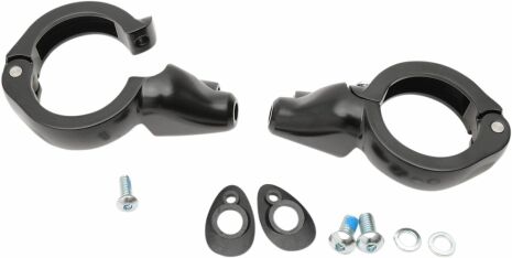 Turn Signal Fork Clamps 49Mm Black