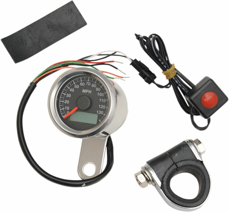 Speedometer 1.87"Blk Pro