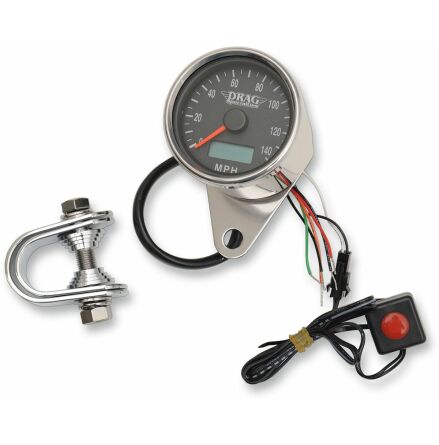 Speedometer 2.37&quot;Blk Pro