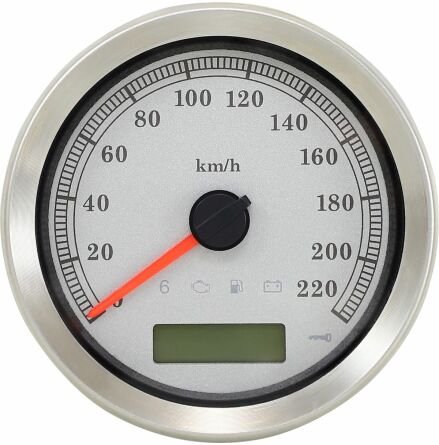 Speedometer Silver Kph 4 04-