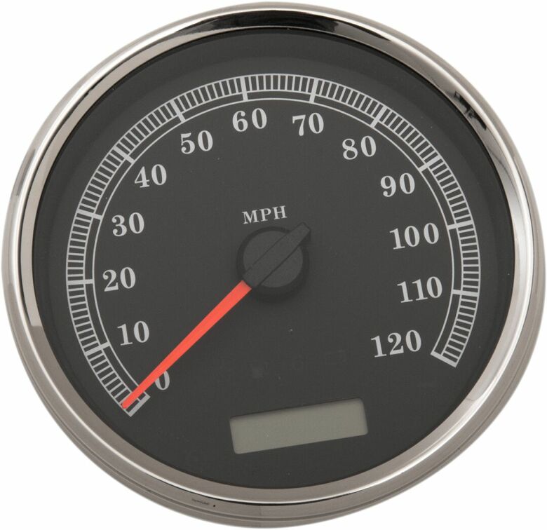 Speedometer Blk Mph 5"