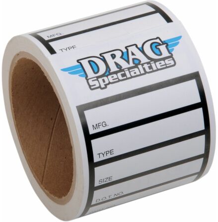 Tire Label D/S 100Pcs