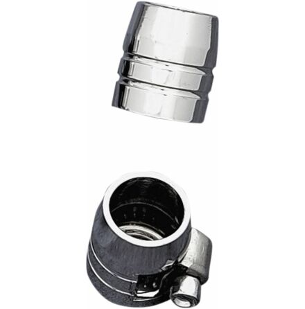 Hose Clamps 1/4&quot; Grooved Chrome