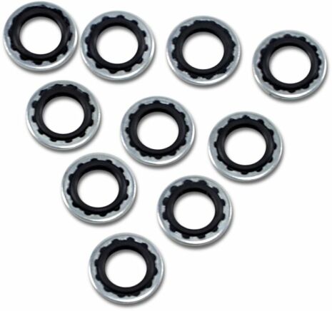 Banjo Washer Steel/Rubber 3/8"/10Mm