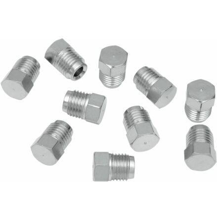 Brake Line T-Plugs Chrome