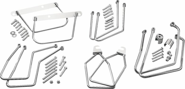 Saddlebag Support Bracket 71-86Fx Wg Chrome