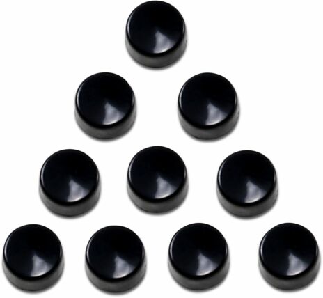 Cover Bolt 1/2 Hex Blk