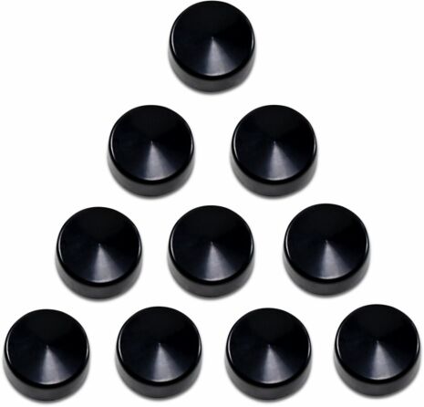 Cover Bolt 3/4 Hex Blk