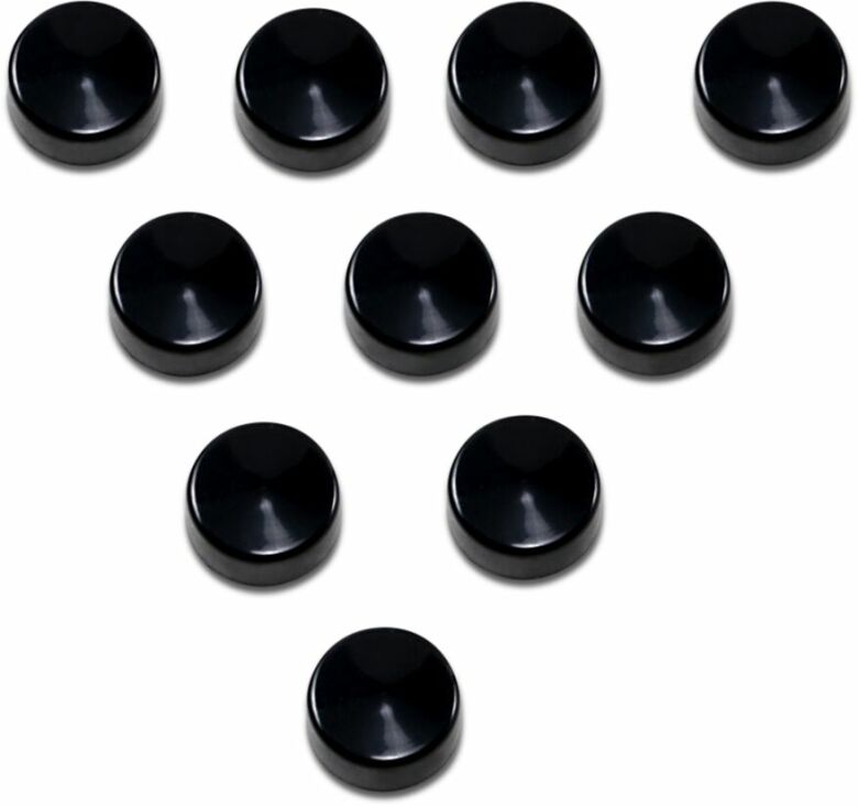 Cover Bolt 5/8 Hex Blk