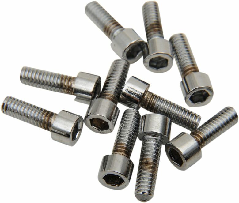 Socket-Head Bolt 8-32X0.5 Smooth Chrome