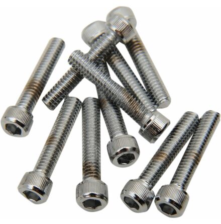 Socket-Head Bolt 8-32X0.875 Knurled Chrome