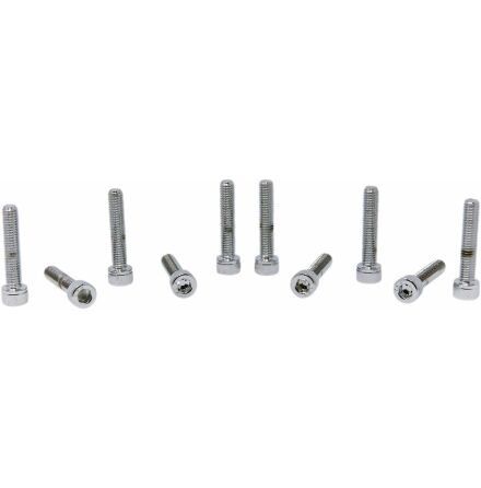 Socket-Head Bolt 10-32X1 Knurled Chrome