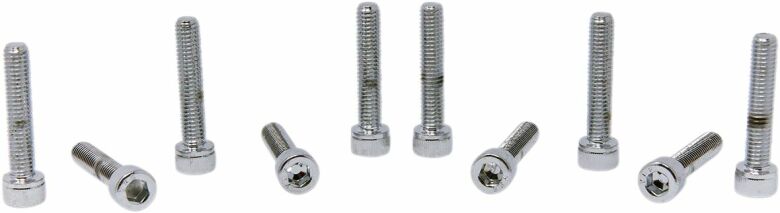 Socket-Head Bolt 10-32X1 Knurled Chrome