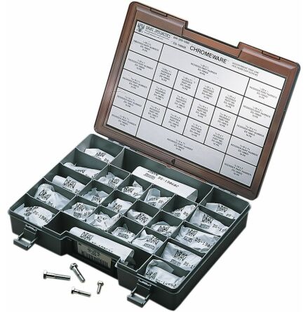 Hex-Head Bolt Assortment Unc Chrome