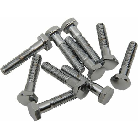 Hex-Head Bolt 1/4-20X1 Chrome