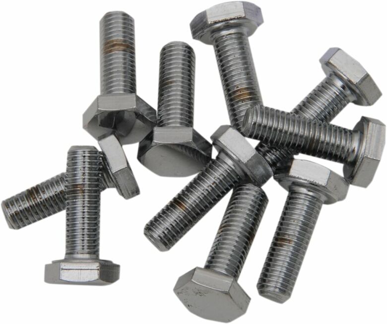 Hex-Head Bolt 1/4-28X0.675 Chrome