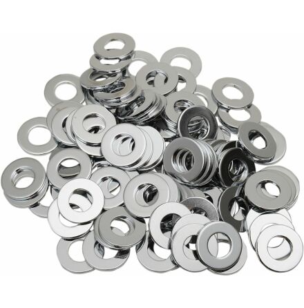 Flat Washer 1/4&quot; Chrome