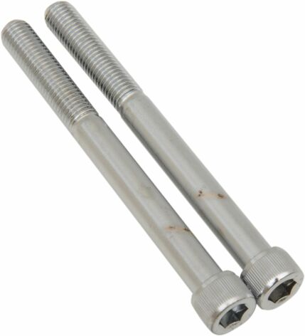 Chrome Socket-Head Generator Bolt Kit Knurled