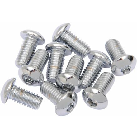 Button-Head Bolt 3/8-16X0.75 Chrome