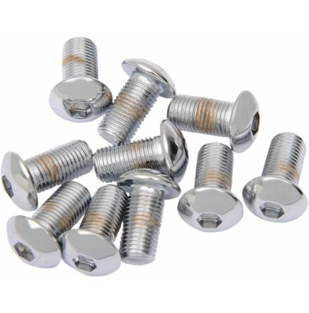 Button-Head Bolt 3/8-24X0.75 Chrome