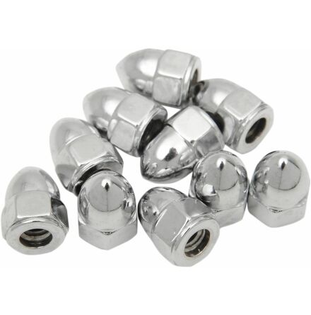 Acorn Nut 10-24 Chrome