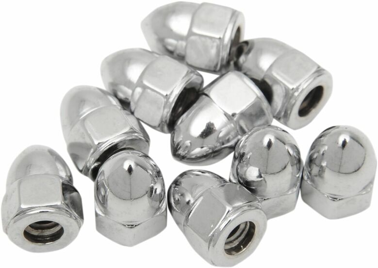 Acorn Nut 10-24 Chrome