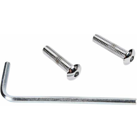 Chrome Button-Head Poin Cover Bolt Kit