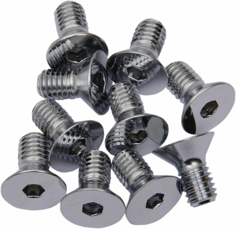 Flat-Head Bolt 3/8-16X1 Chrome