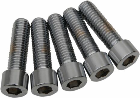 Socket-Head Bolt 1/2-13X1.5 Smooth Chrome