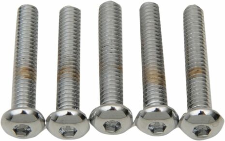 Socket-Head Bolt 1/2-13X3.25 Smooth Chrome