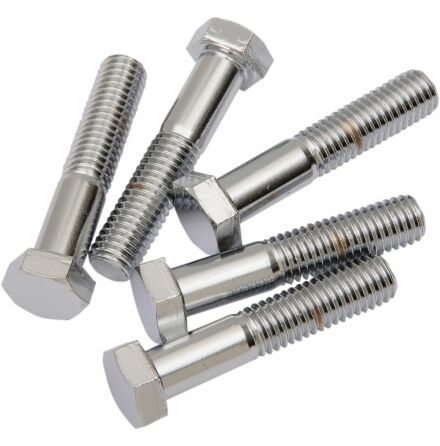 Hex-Head Bolt 1/2-13X2.25 Chrome