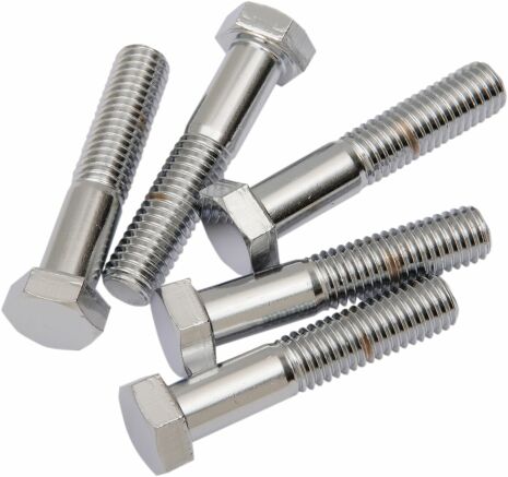 Hex-Head Bolt 1/2-13X2.5 Chrome