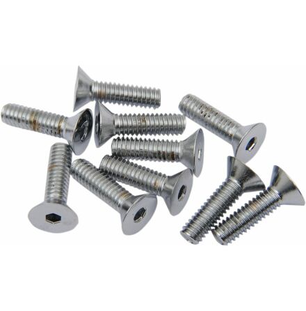 Flat-Head Bolt 8-32X0.5 Chrome