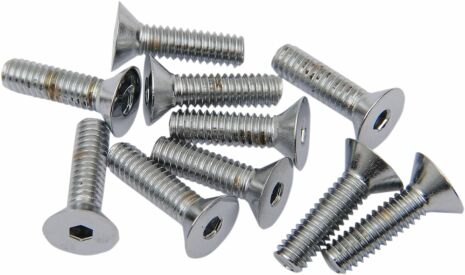 Flat-Head Bolt 8-32X0.5 Chrome