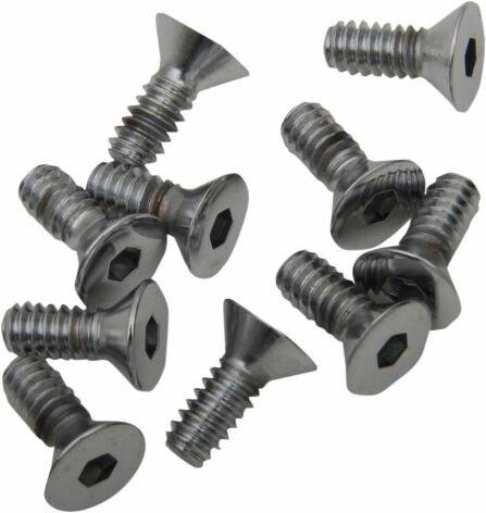 Flat-Head Bolt 10-24X0.5 Chrome