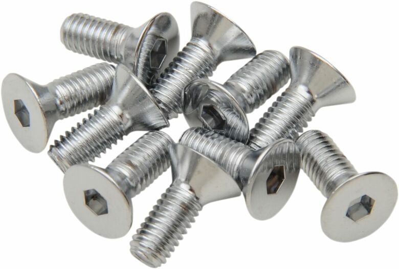 Flat-Head Bolt 10-32X0.5 Chrome